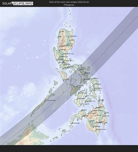 total solar eclipse philippines 2042|List of solar eclipses visible from the Philippines .